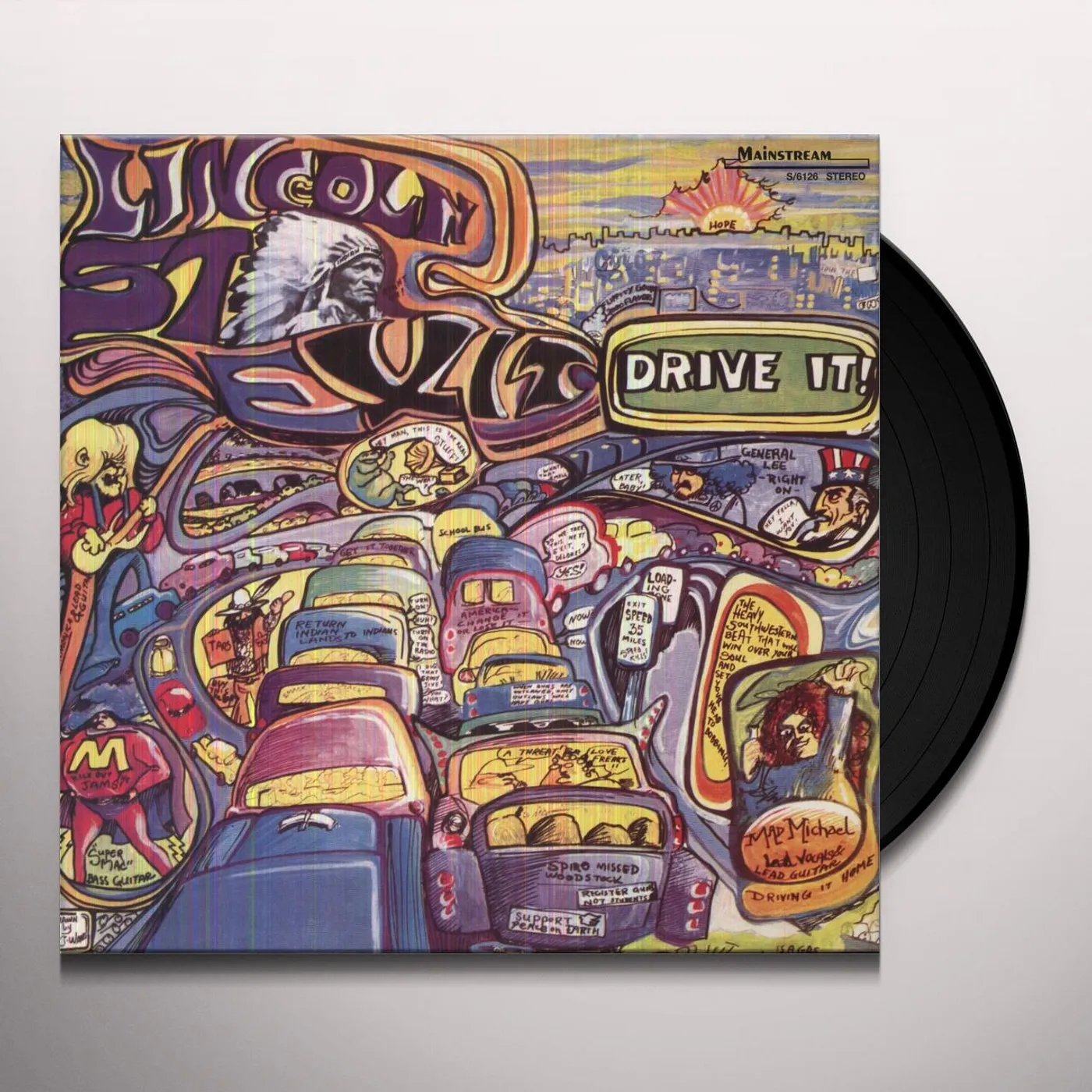 Lincoln Street Exit Drive It Vinyl Record