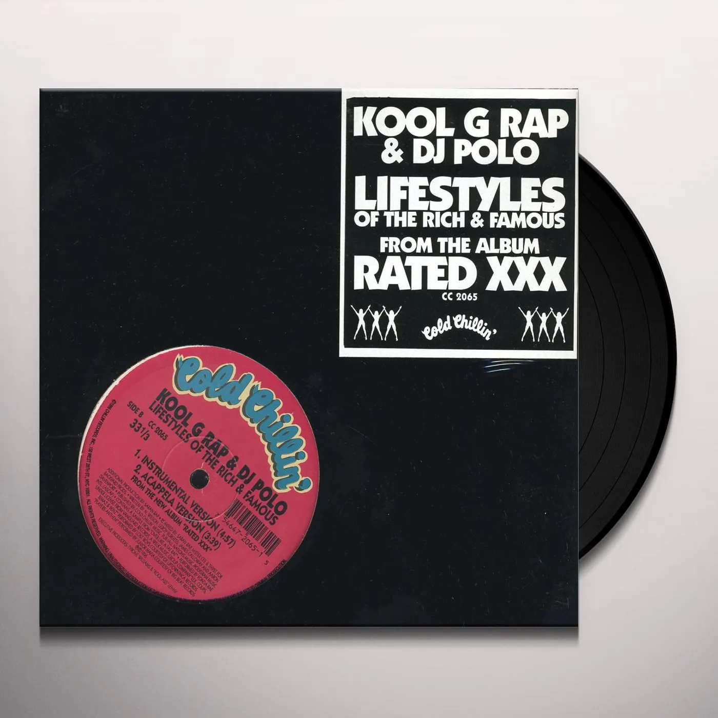 Kool G Rap & DJ Polo LIFESTYLES OF THE RICH & FAMOUS Vinyl Record