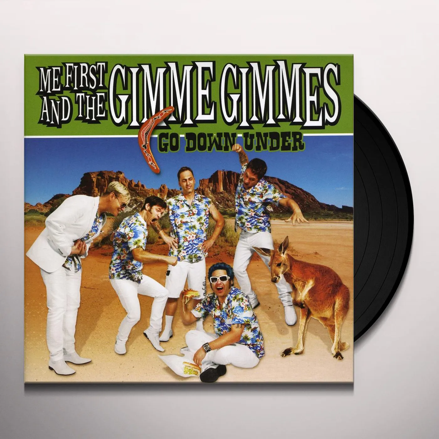 Me First and the Gimme Gimmes Go Down Under Vinyl Record