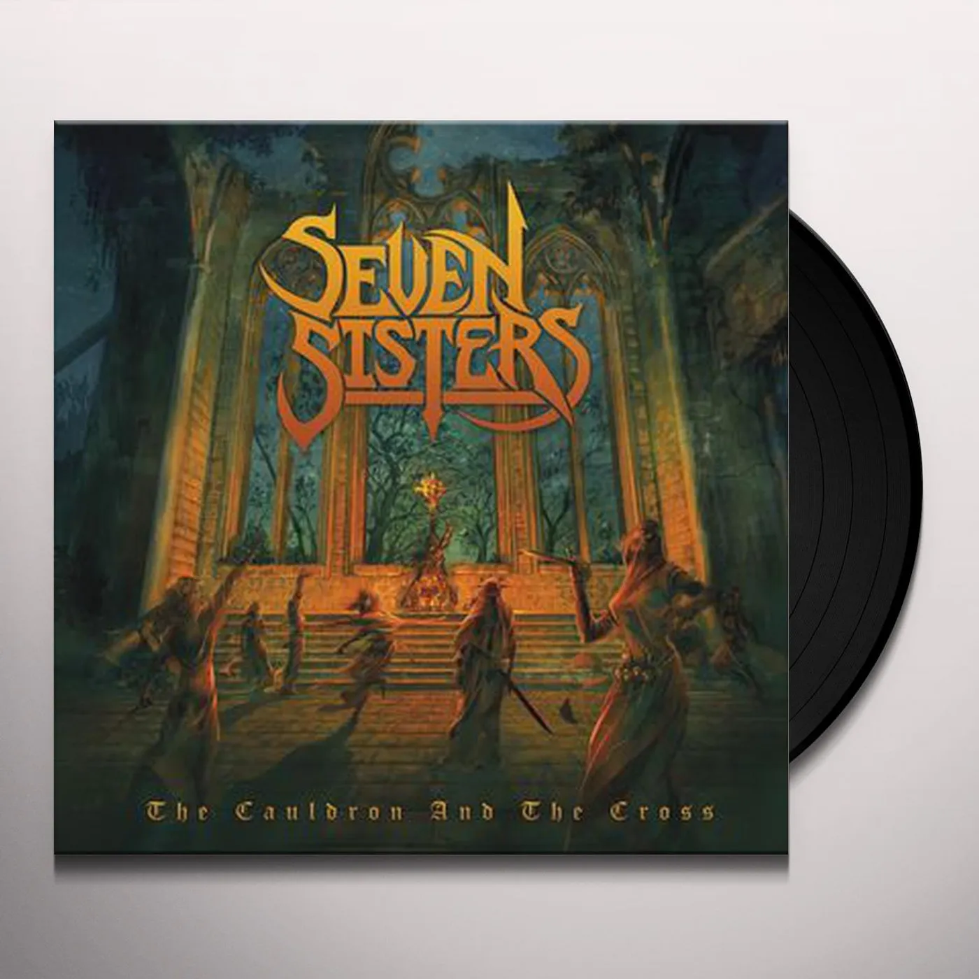 Seven Sisters CAULDRON & THE CROSS Vinyl Record