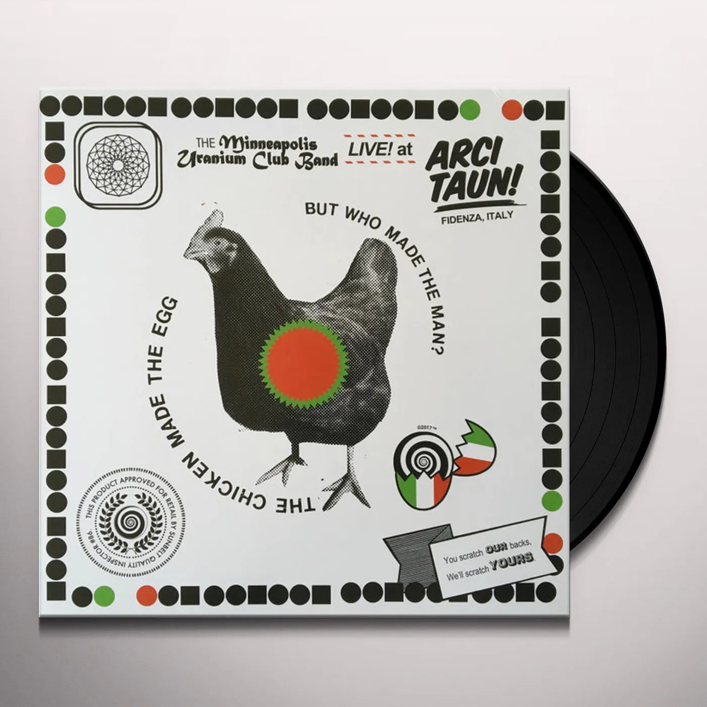 Uranium Club LIVE AT ARCI TAUN Vinyl Record