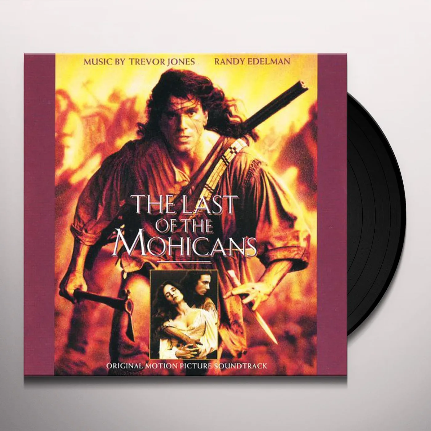 Trevor Jones / Randy Edelman LAST OF THE MOHICANS - ORIGINAL MOTION PICTURE Vinyl Record