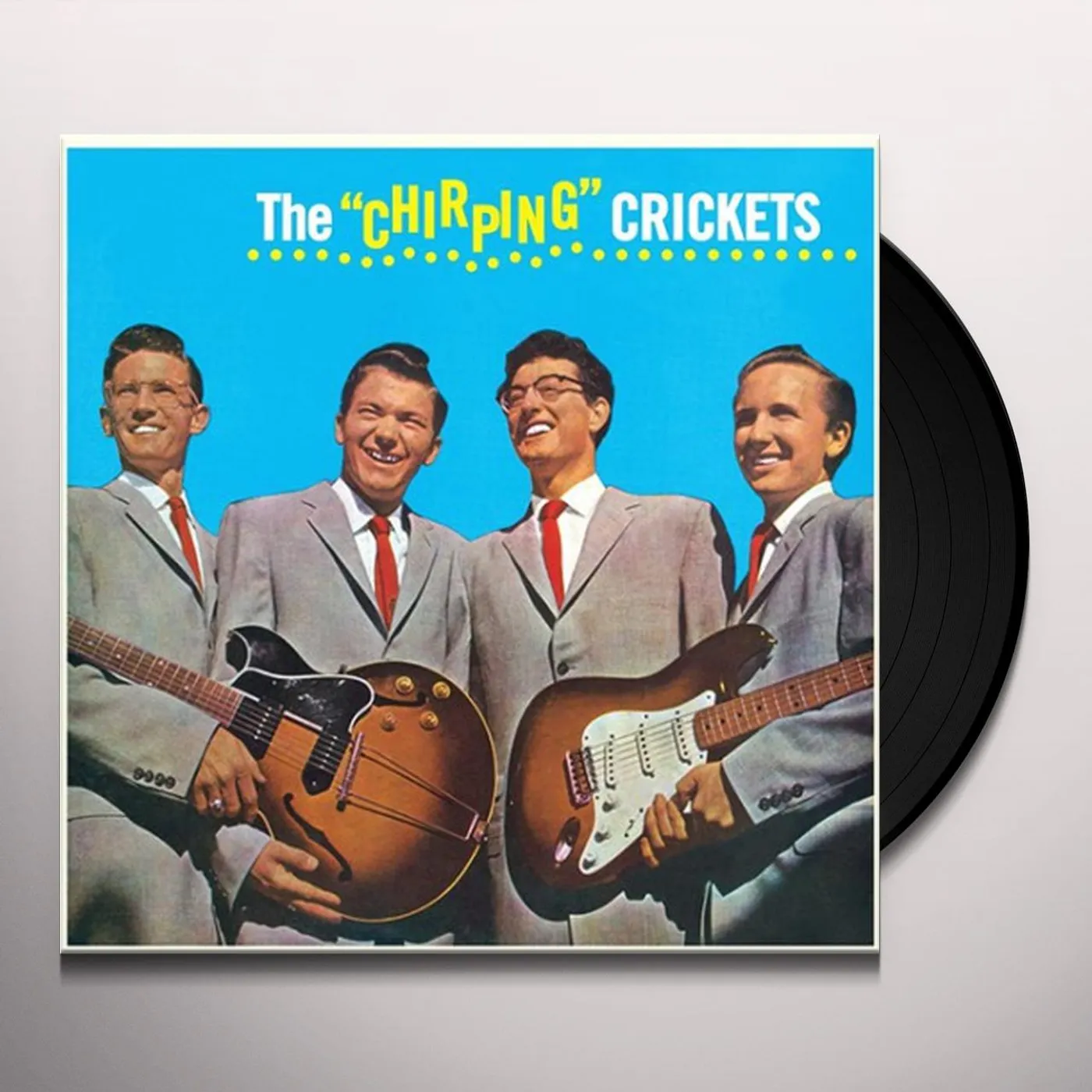 BUDDY HOLLY & THE CHIRPING CRICKETS (4 BONUS TRACKS/LIMITED SOLID YELLOW 180G VIRGIN VINYL/LIMITED) Vinyl Record