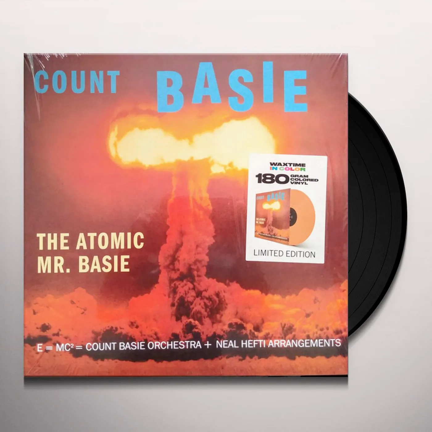 Count Basie ATOMIC MR. BASIE (4 BONUS TRACKS/180G/LIMITED EDITION/SOLID ORANGE VIRGIN VINYL) Vinyl Record
