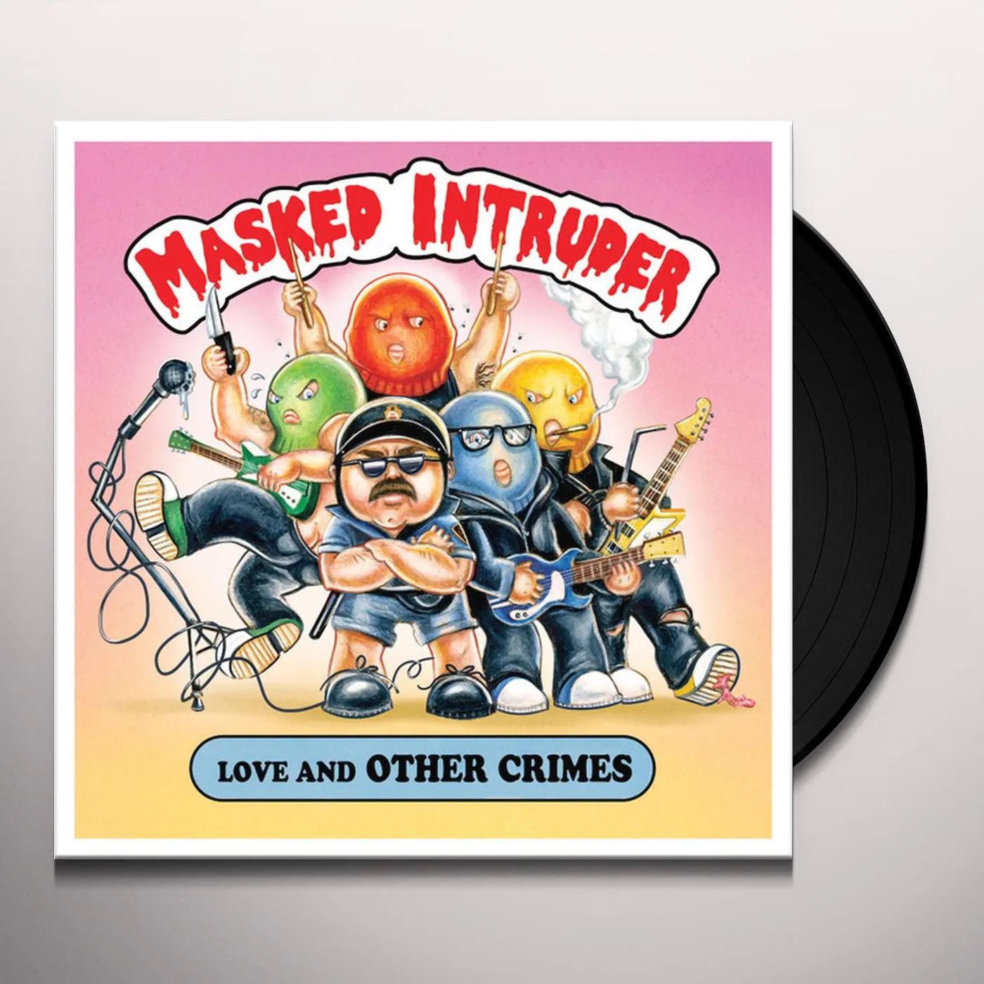 Masked Intruder Love and Other Crimes Vinyl Record