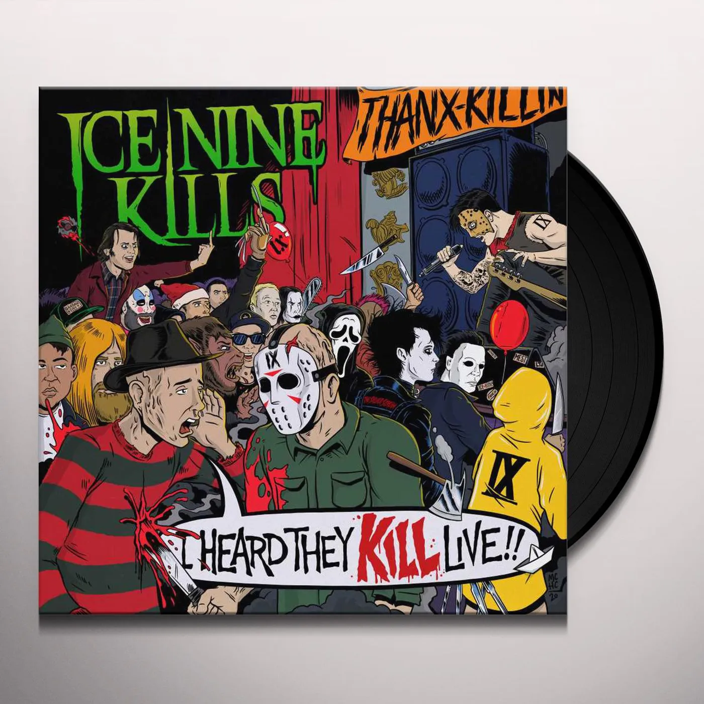 Ice Nine Kills I Heard They KILL Live Vinyl Record