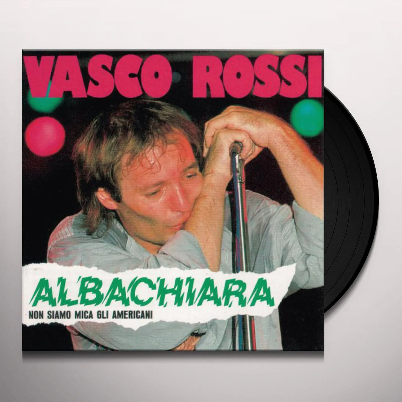 Vasco Rossi ALBACHIARA / FEGATO FEGATO SPAPPOLATO Vinyl Record