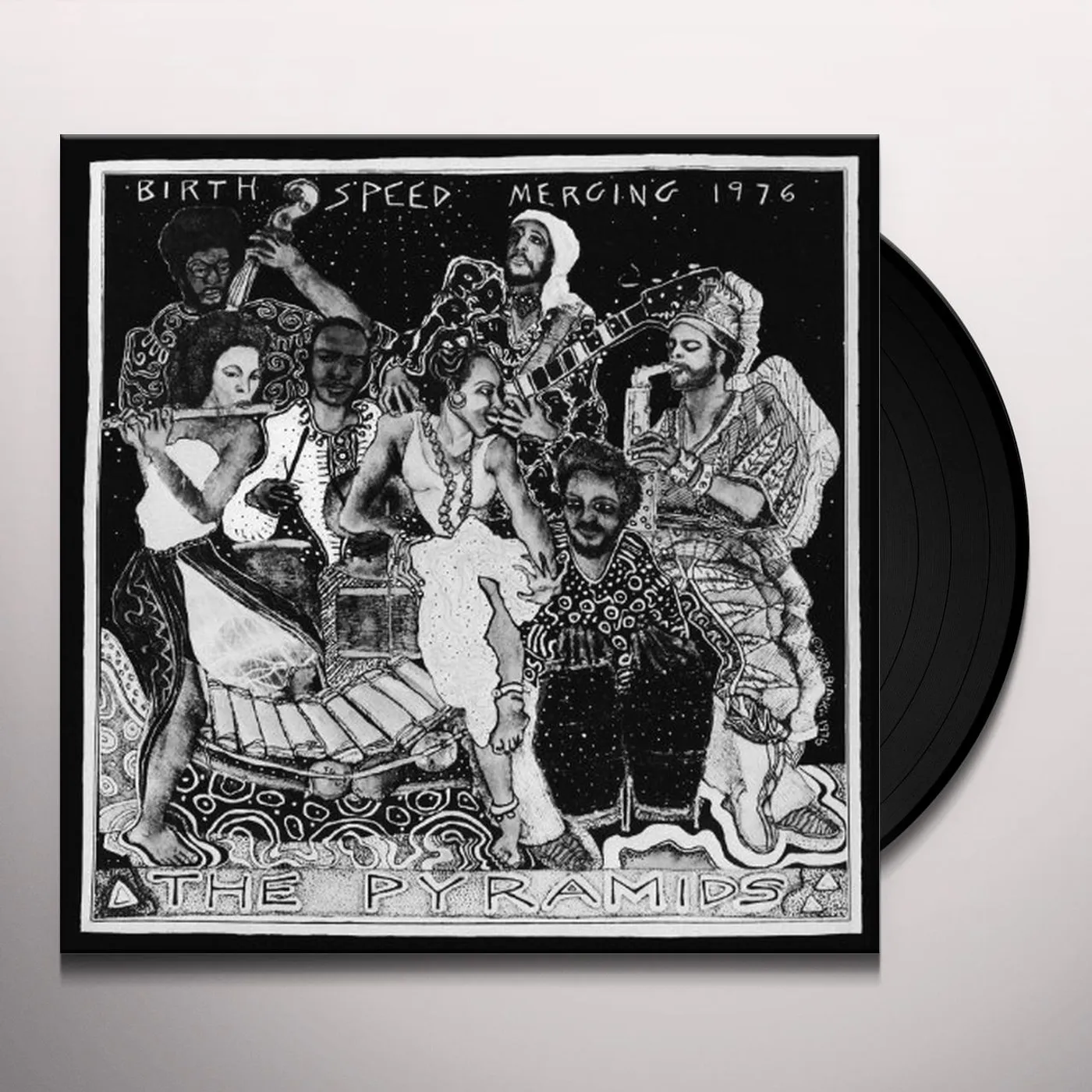 Pyramids BIRTH/SPEED/MERGING Vinyl Record