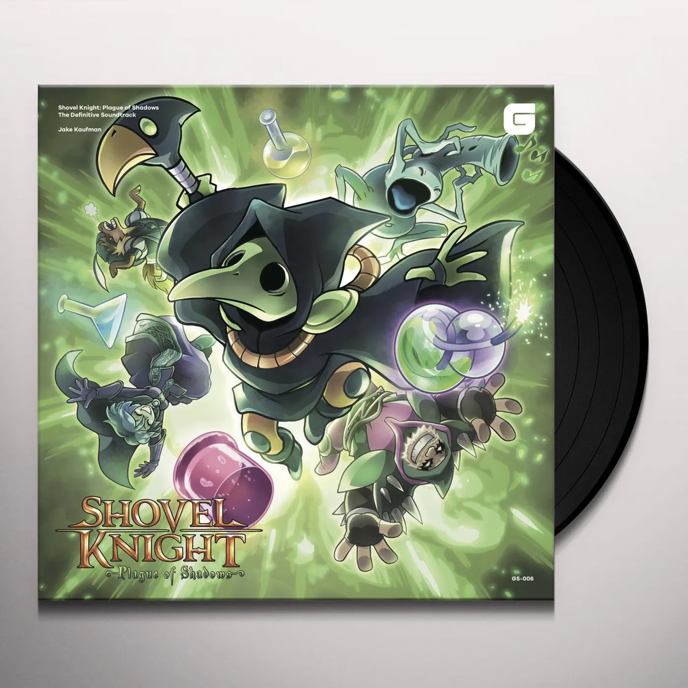 Jake Kaufman SHOVEL KNIGHT - PLAGUE OF SHADOWS: THE DEFINITIVE Vinyl Record