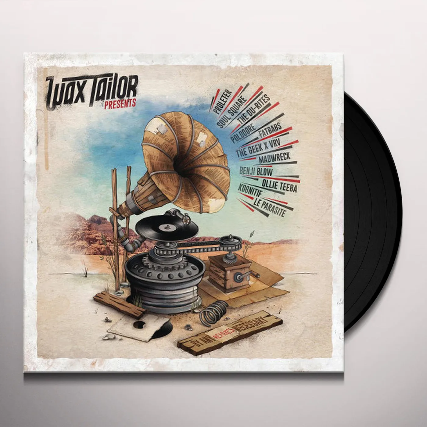 Wax Tailor By Any Remixes Necessary Vinyl Record
