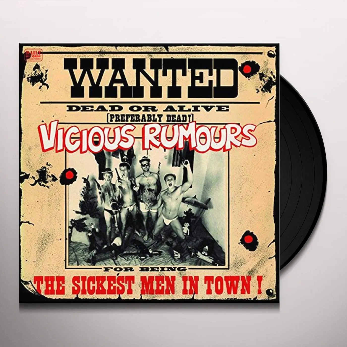 Vicious Rumours SICKEST MEN IN TOWN Vinyl Record