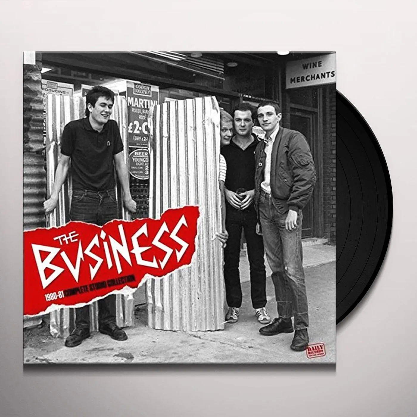 The Business 1980-1981 COMPLETE STUDIO COLLECTION Vinyl Record