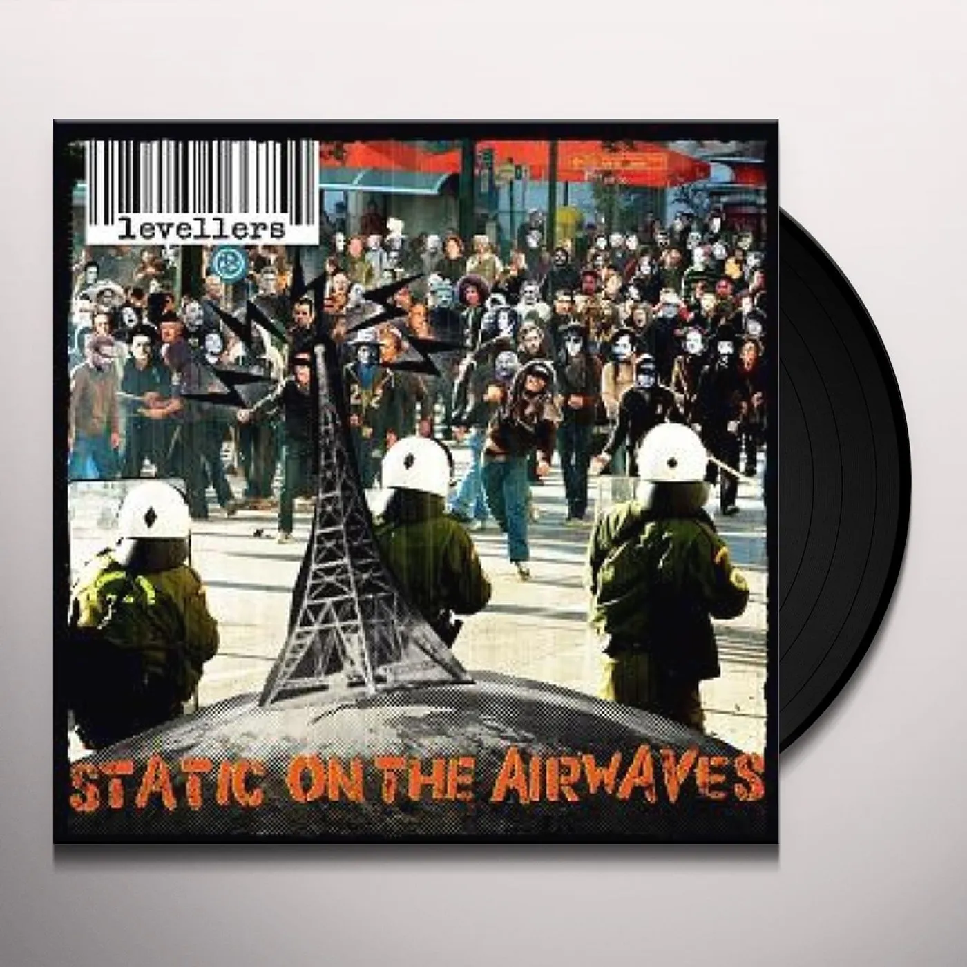 Levellers STATIC ON THE AIRWAVES Vinyl Record