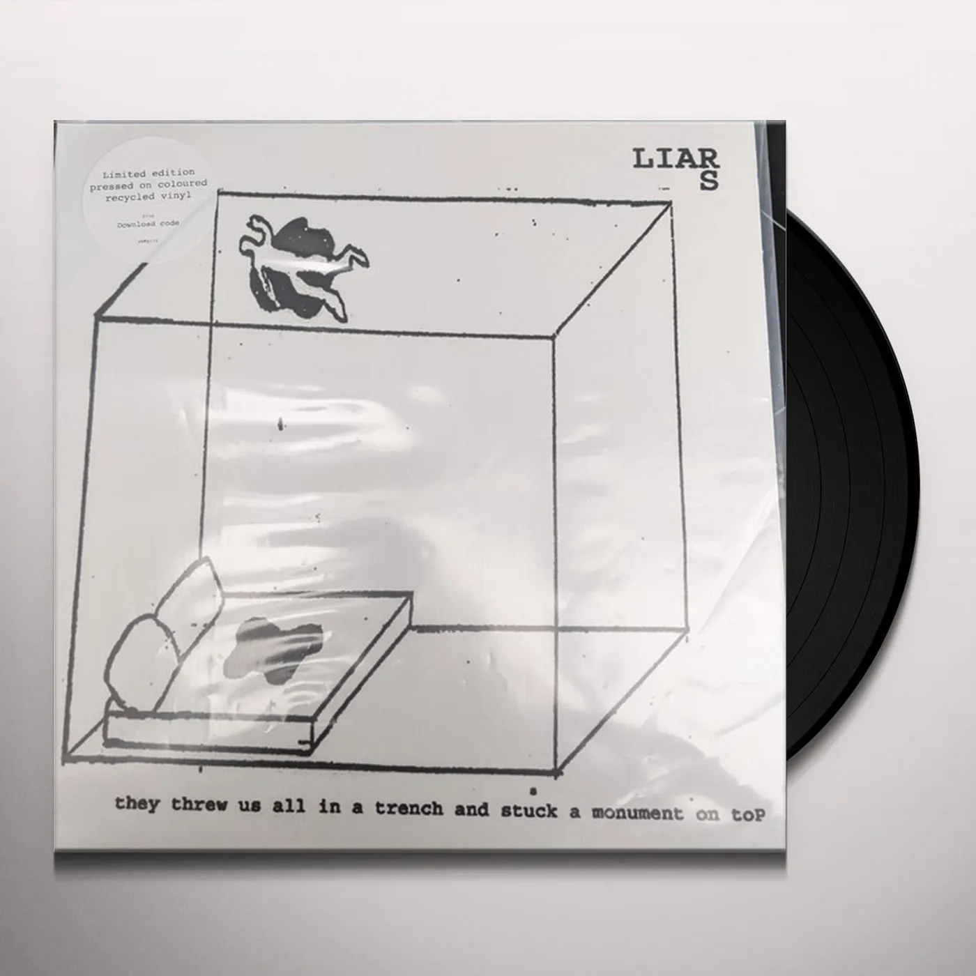 Liars THEY THREW US ALL IN A TRENCH & STUCK A MONUMENT ON TOP (LIMITD/RECYCLED COLOR VINYL) Vinyl Record