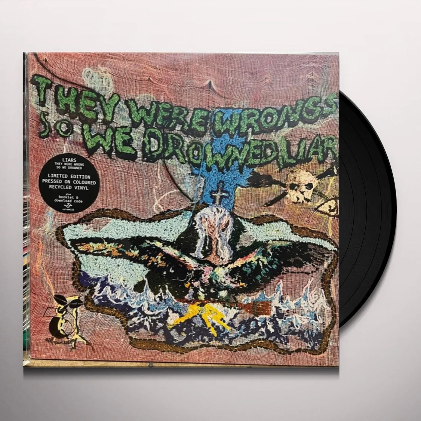 Liars THEY WERE WRONG, SO WE DROWNED (LIMITED EDITION RECYCLED COLOR VINYL) Vinyl Record