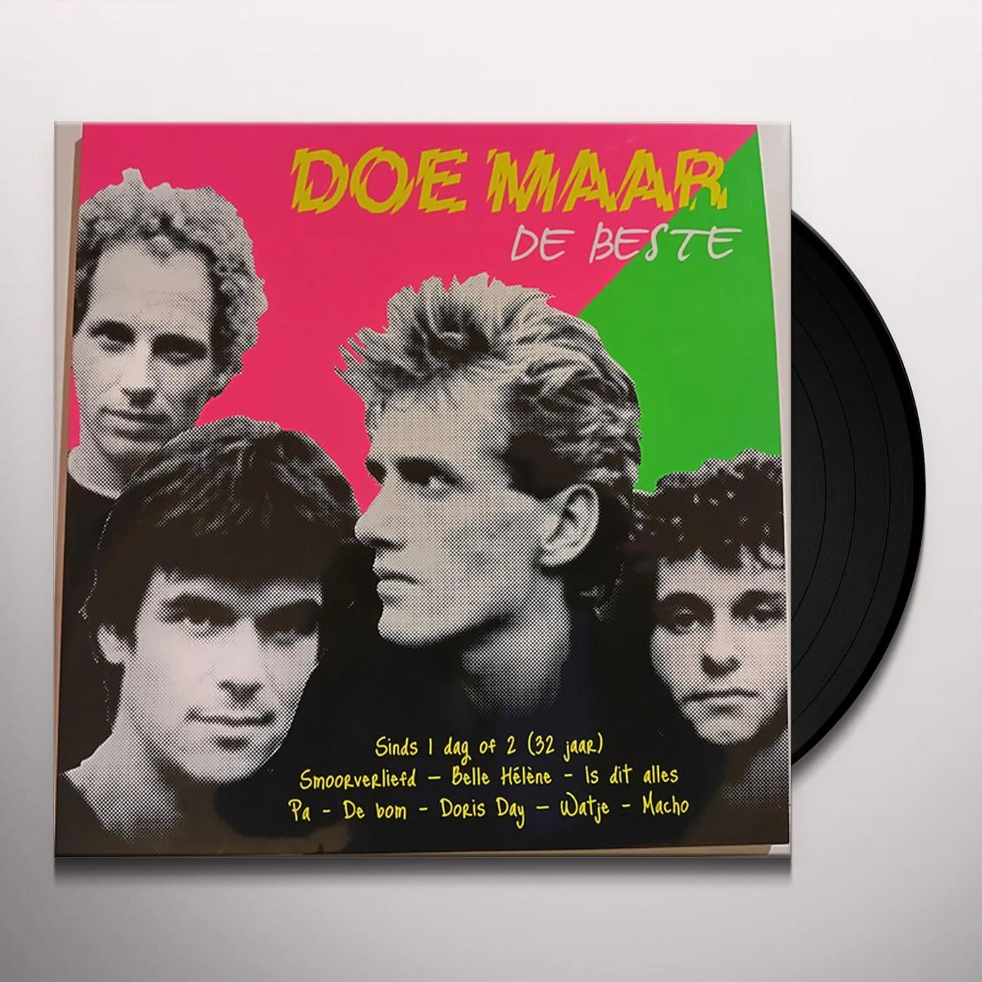 Doe Maar DE BESTE (LIMITED/1 PINK & 1 GREEN 180G/2LP) Vinyl Record