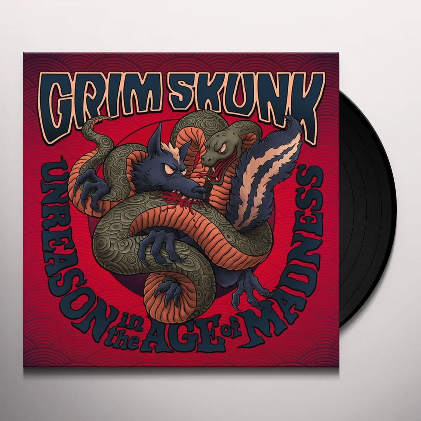 GrimSkunk Unreason in the Age of Madness Vinyl Record