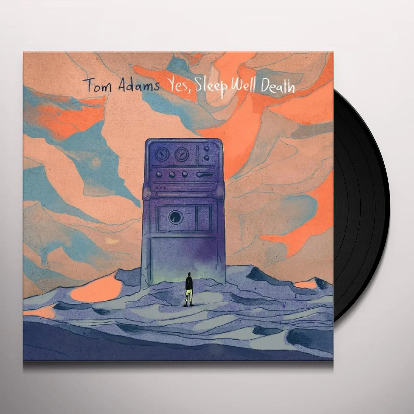 Tom Adams YES, SLEEP WELL DEATH (DL CARD) Vinyl Record