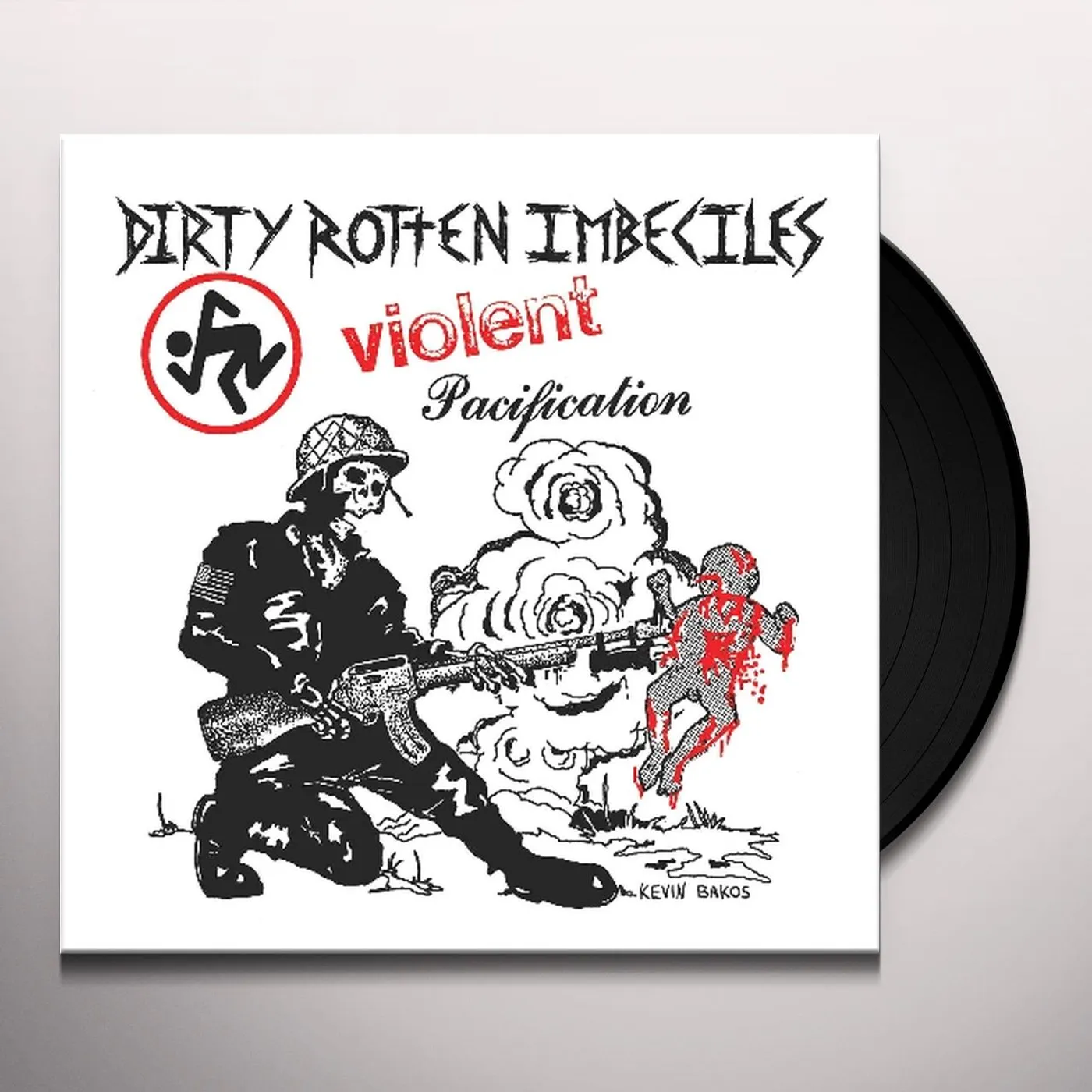 D.R.I. Violent Pacification Vinyl Record