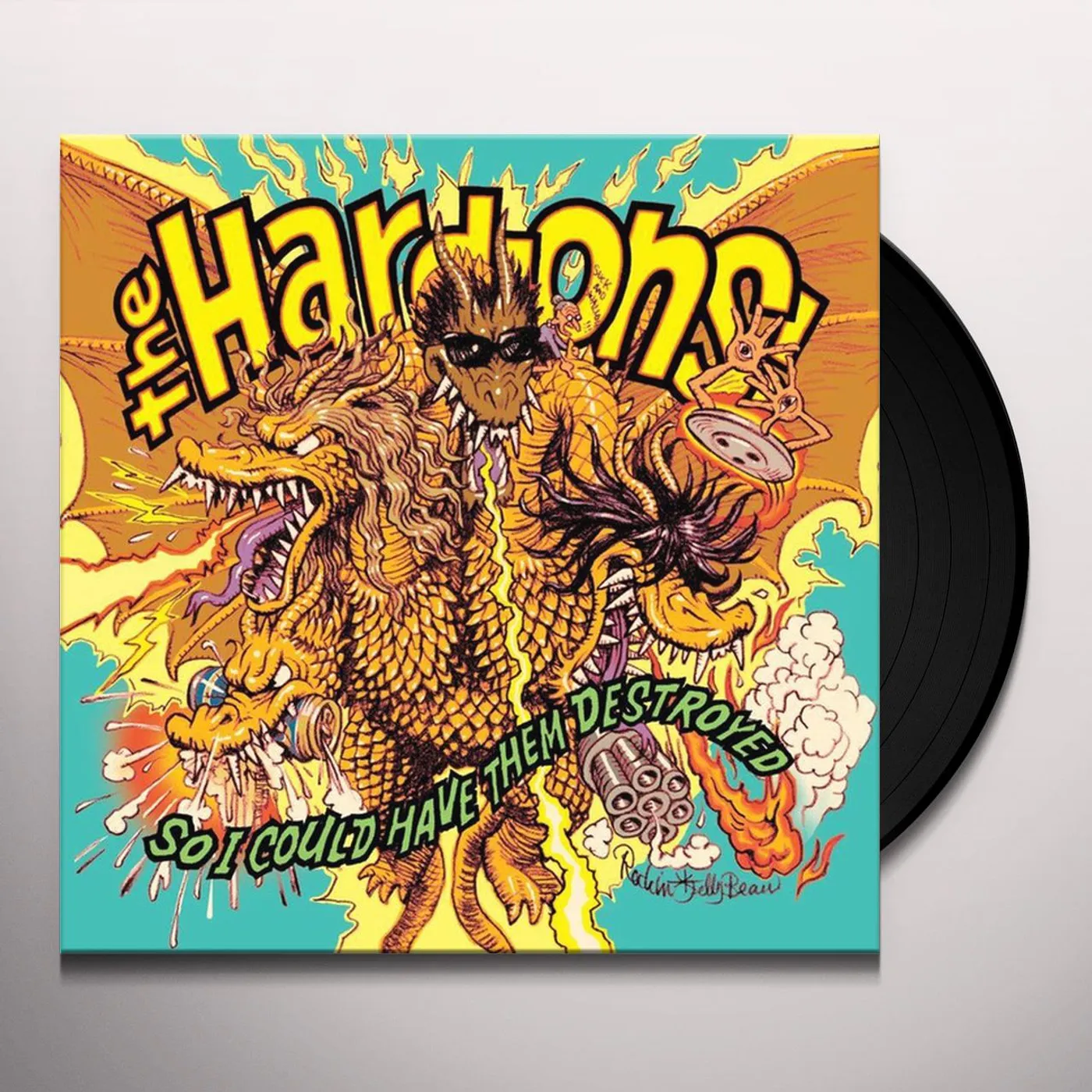 Hard-Ons So I Could Have Them Destroyed Vinyl Record