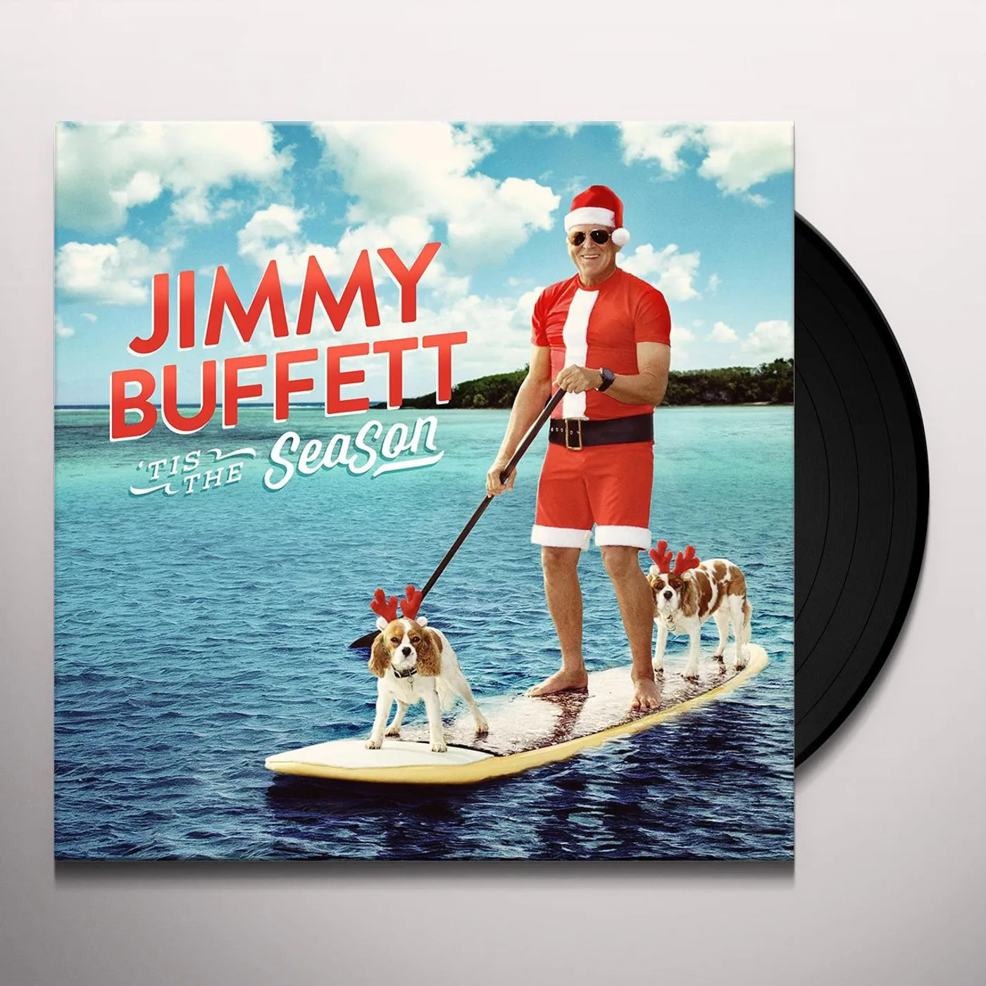 Jimmy Buffett Tis the Season (LP)(White) Vinyl Record