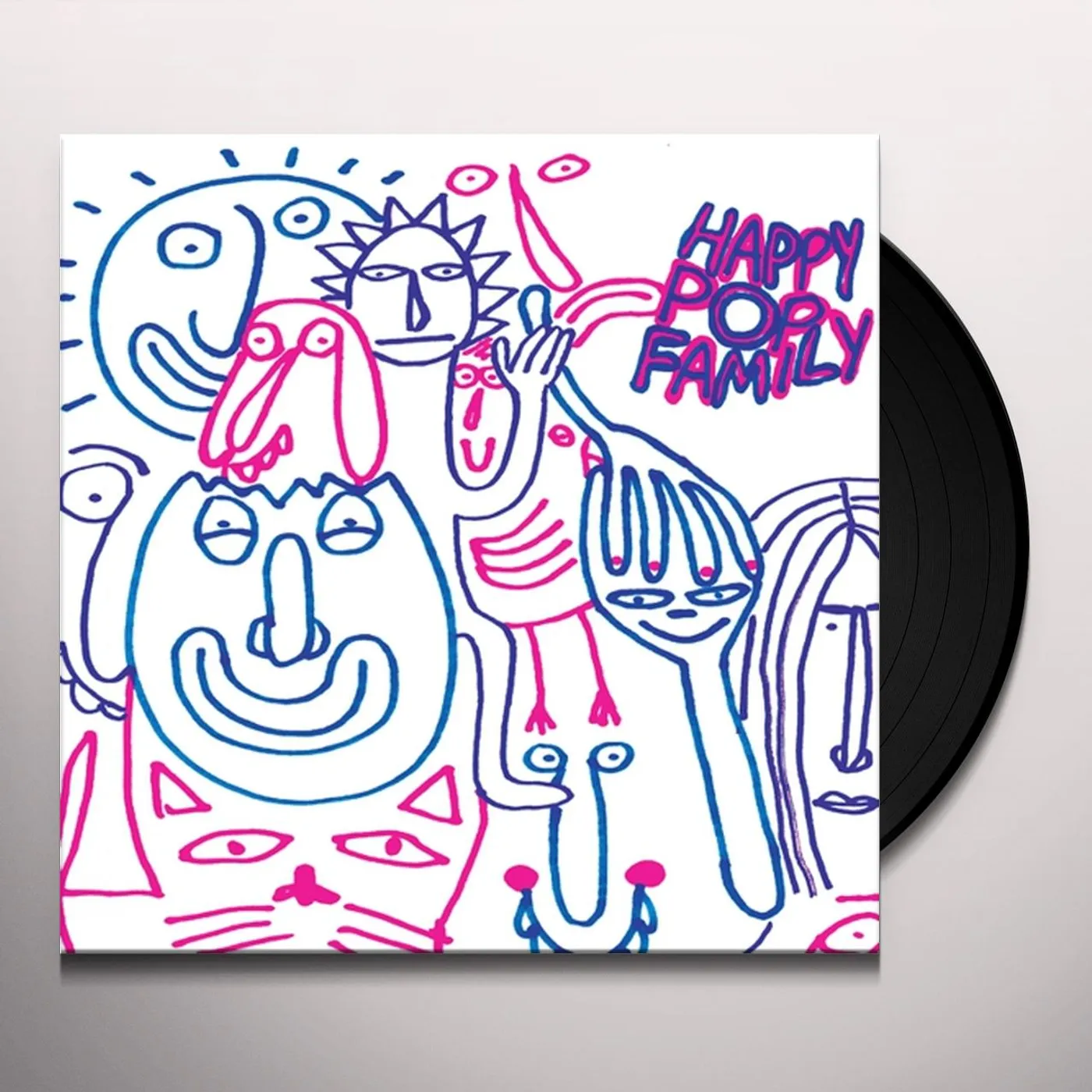 Monomyth HAPPY POP FAMILY Vinyl Record