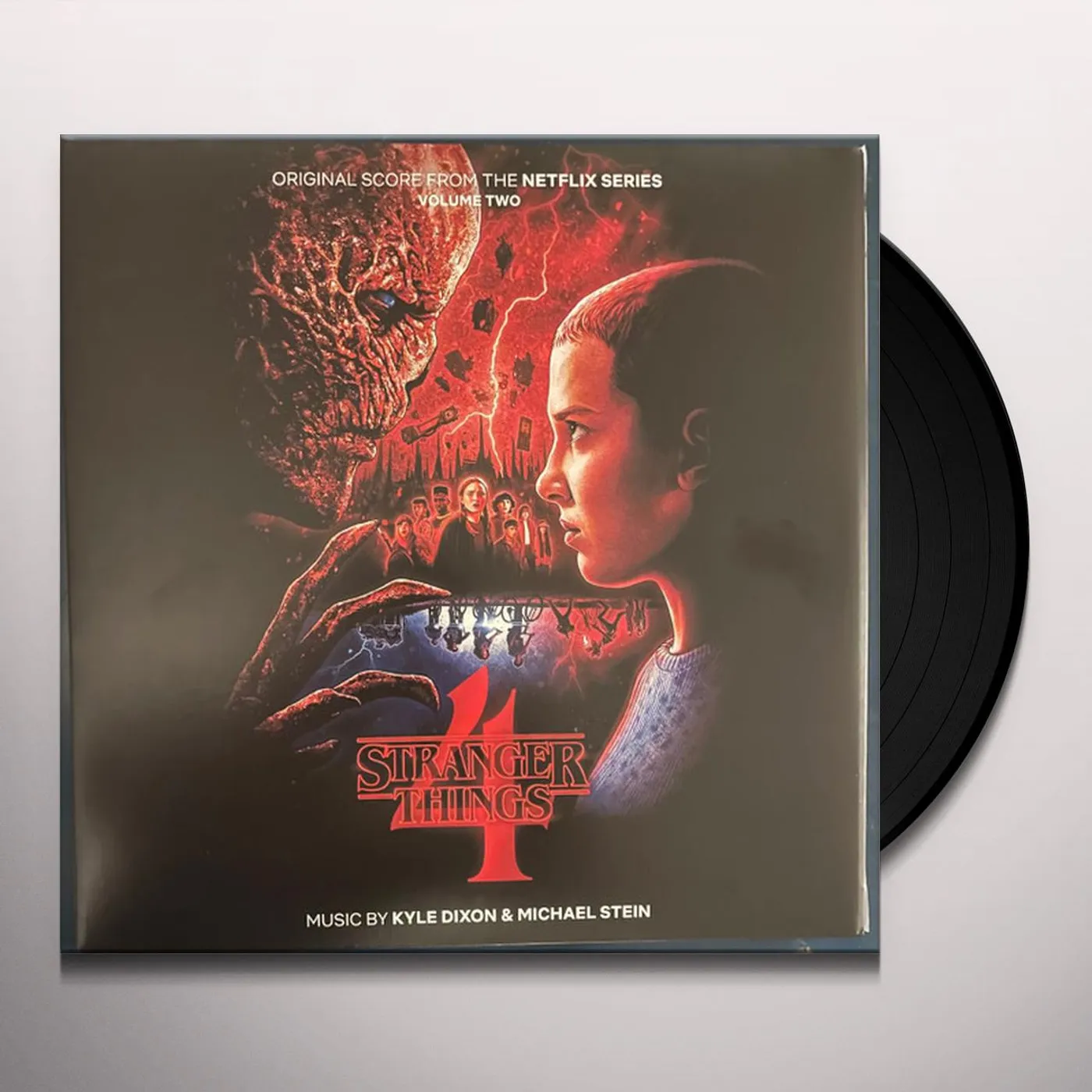 Kyle Dixon & Michael Stein STRANGER THINGS SEASON 4 VOLUME 2 (VECNA'S RED WORLD COLOR VINYL/2LP) Vinyl Record