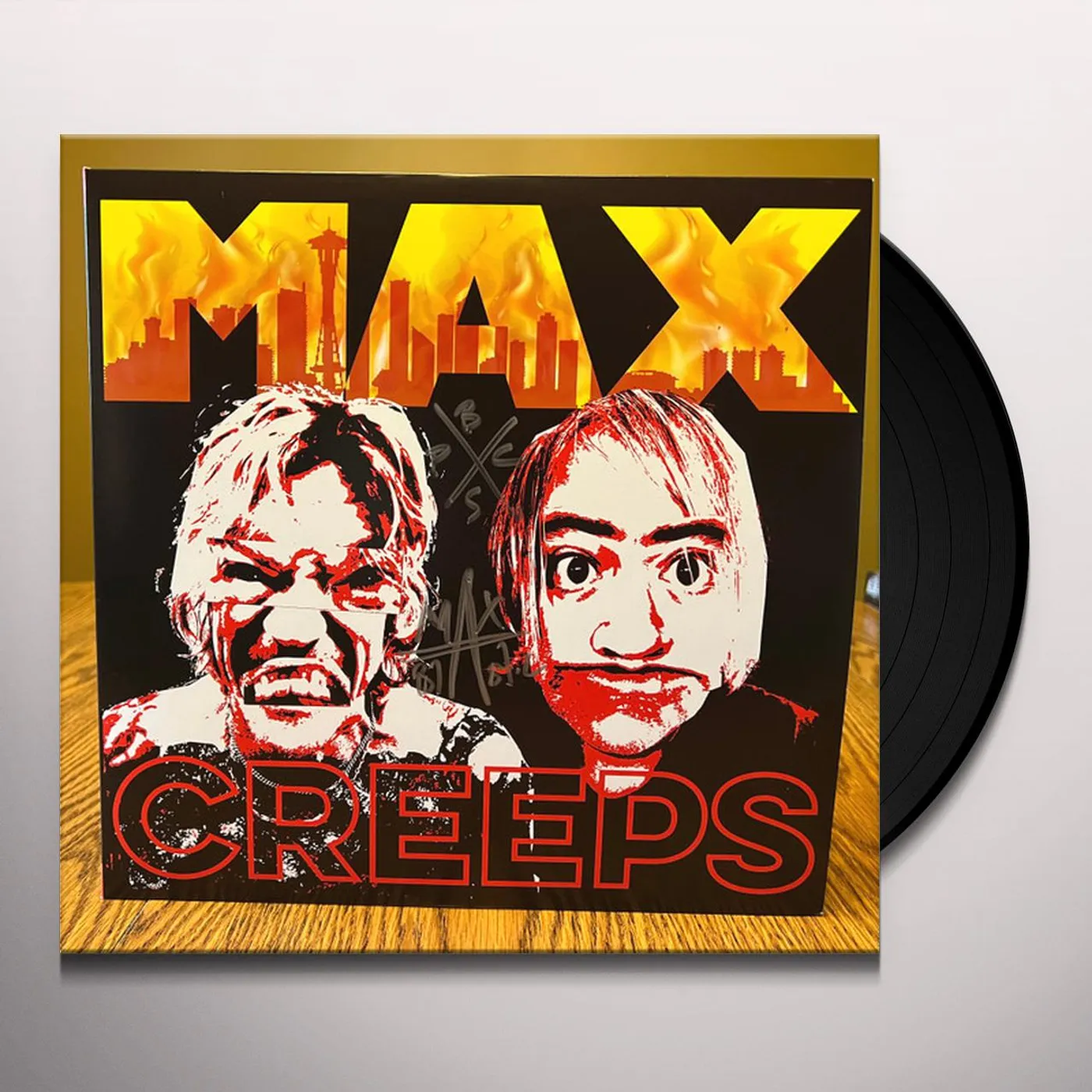 Max Creeps Nein Vinyl Record