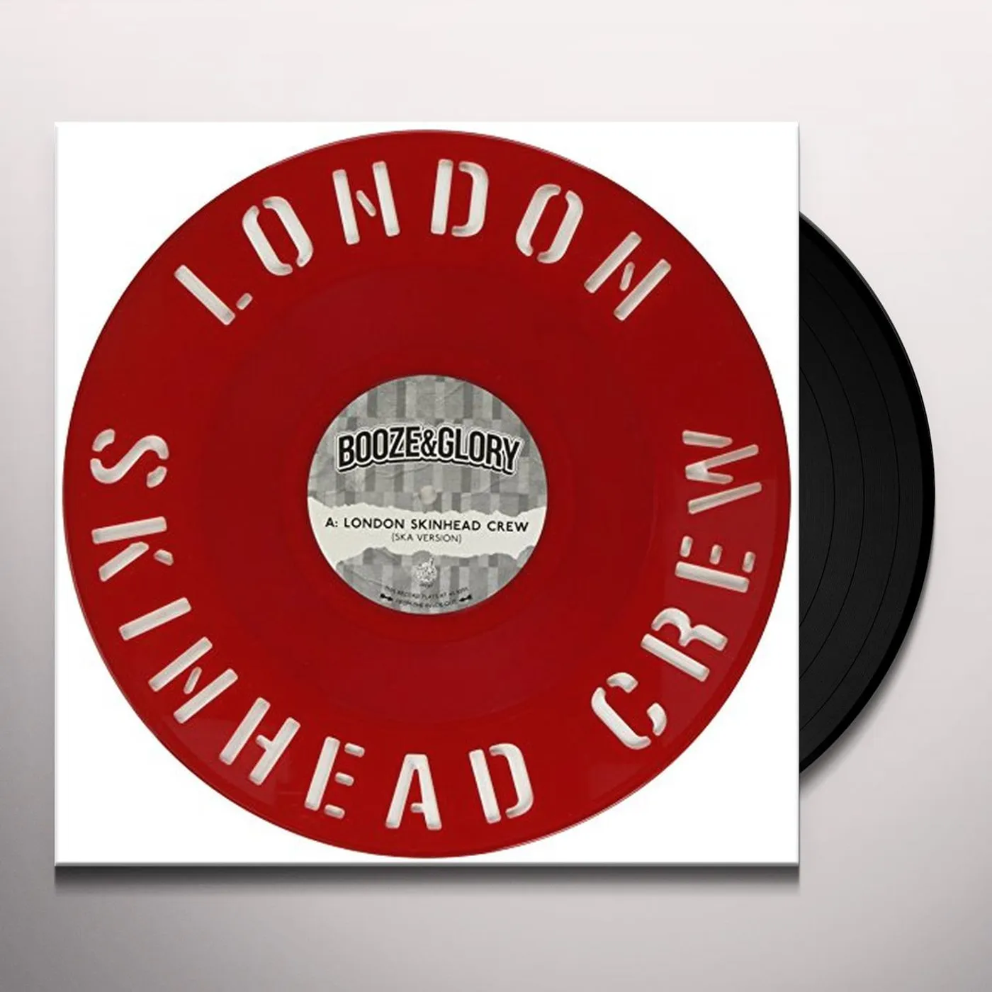 Booze & Glory LONDON SKINHEAD CREW DIECUT Vinyl Record