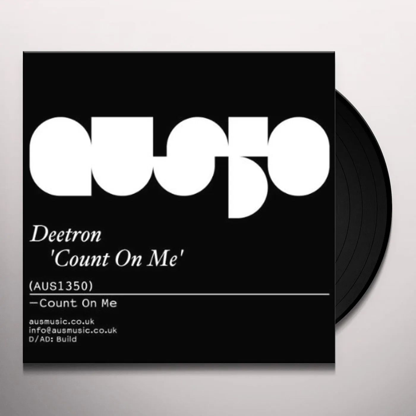 Deetron Count On Me Vinyl Record