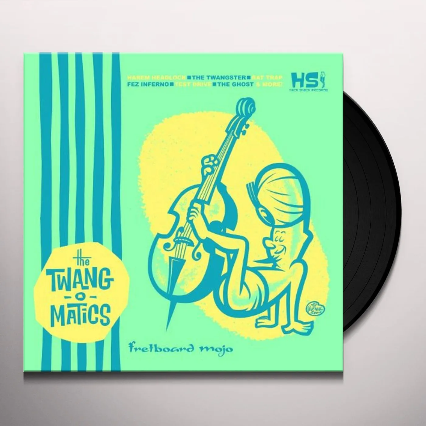 The Twang-O-Matics Fretboard Mojo Vinyl Record