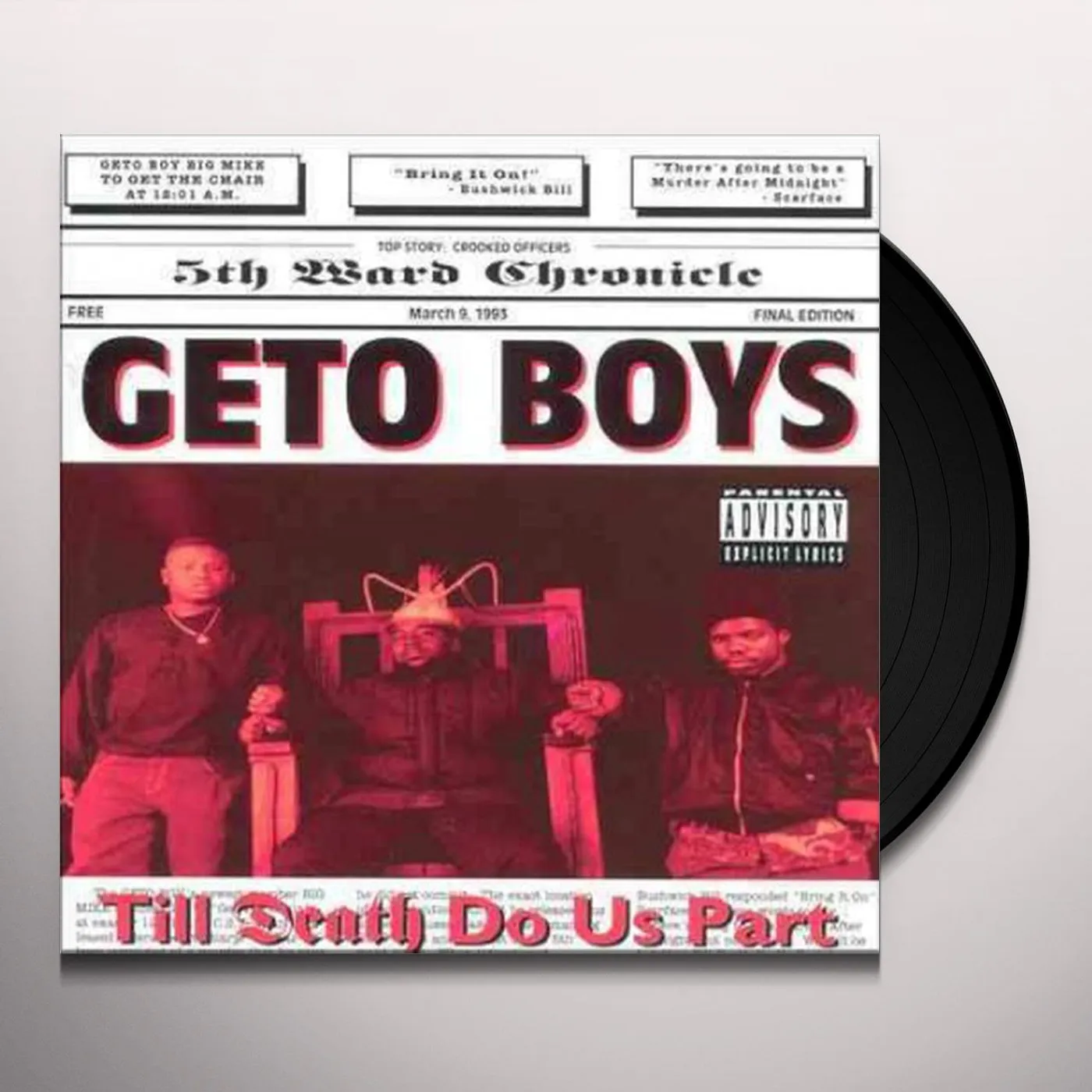 Geto Boys Til Death Do Us Part Vinyl Record