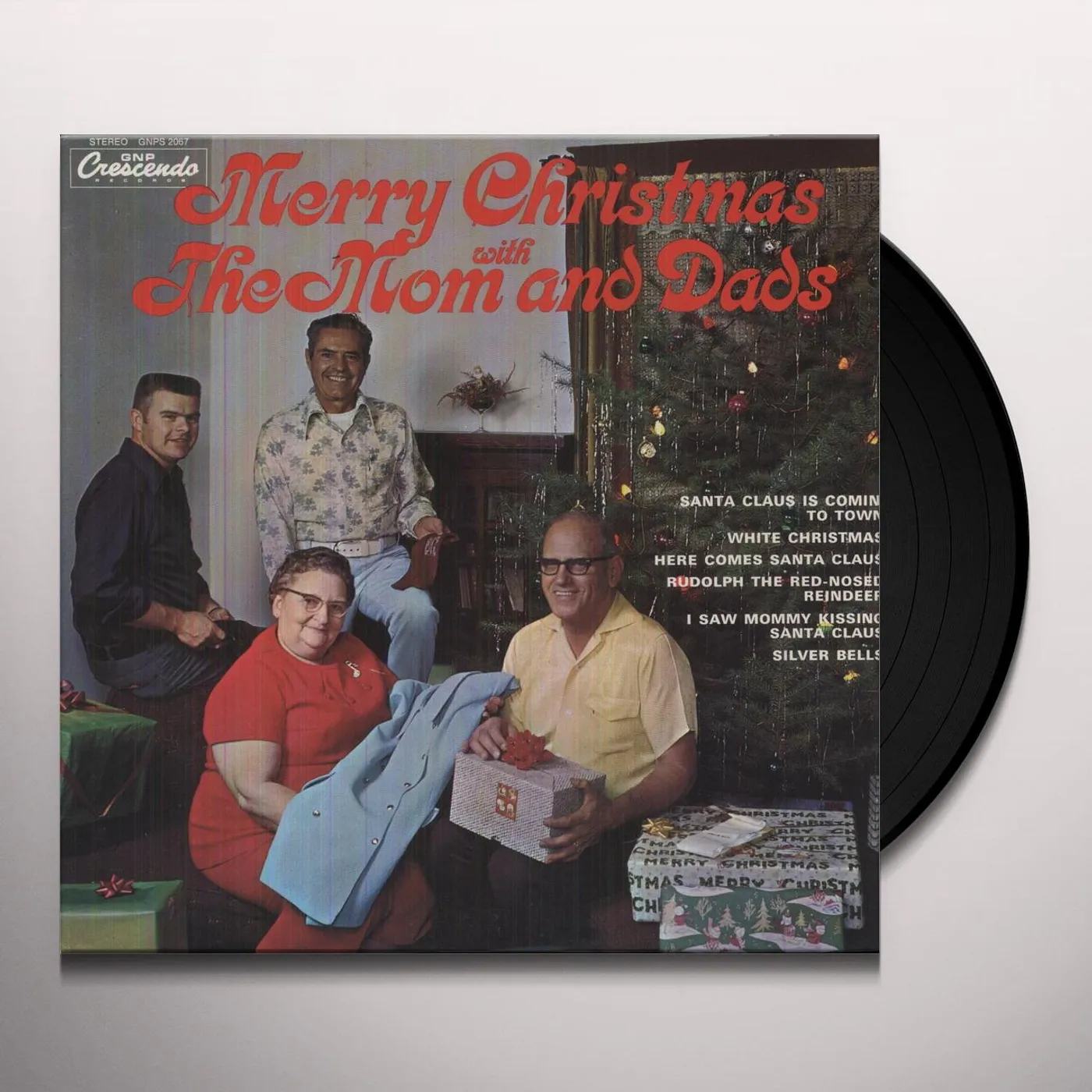 The Mom & Dads MERRY CHRISTMAS Vinyl Record