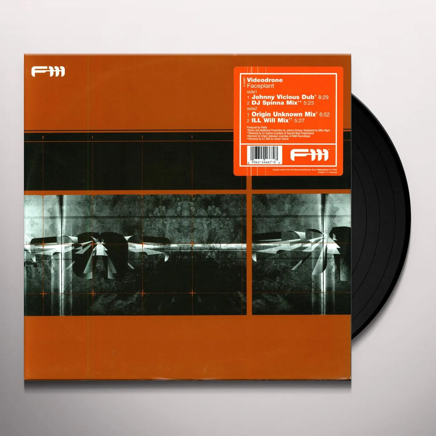 Videodrome FACEPLANT Vinyl Record