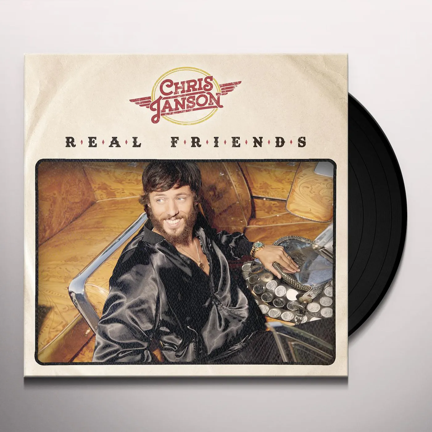 Chris Janson Real Friends Vinyl Record