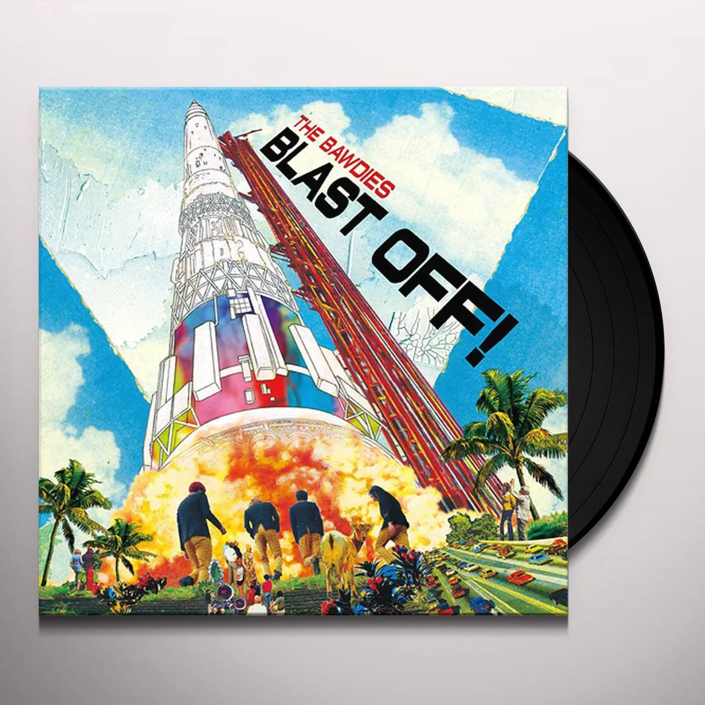 THE BAWDIES Blast Off! Vinyl Record