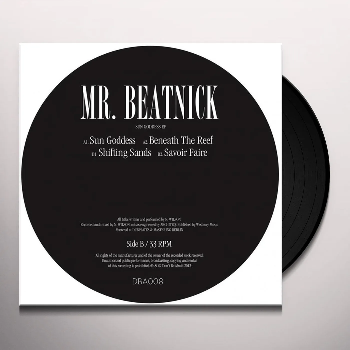 Mr Beatnick Sun Goddess EP Vinyl Record