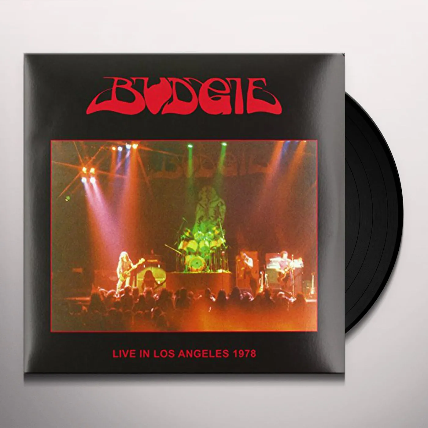 Budgie LIVE IN LOS ANGELES 1978 Vinyl Record