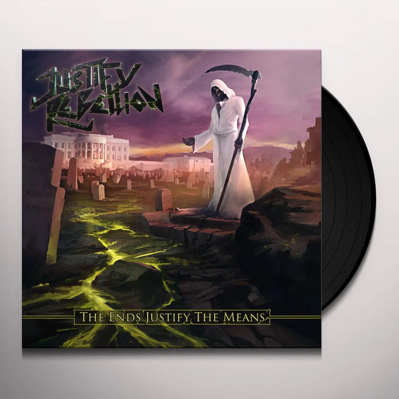 Justify Rebellion ENDS JUSTIFY THE MEANS Vinyl Record