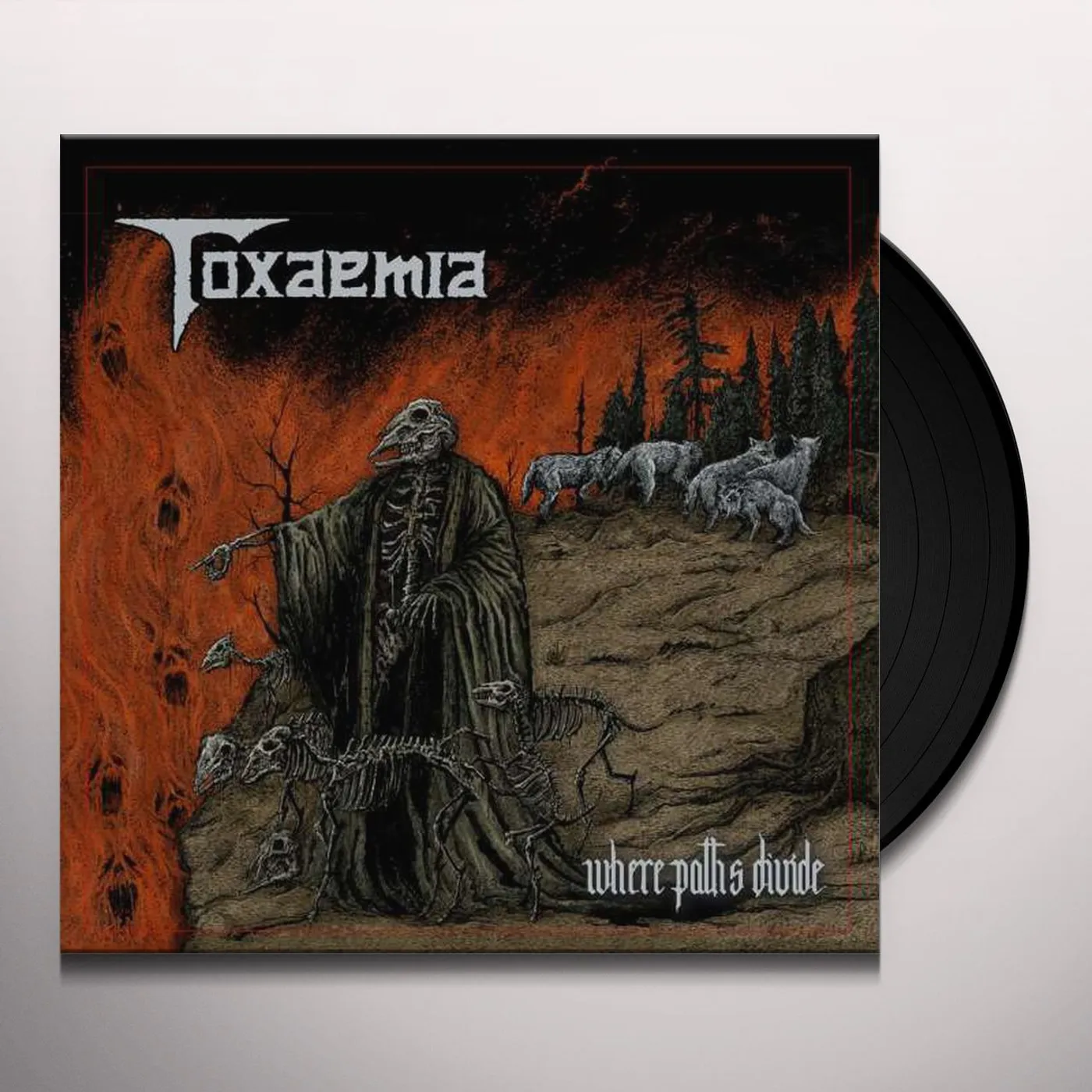 Toxaemia Where Paths Divide Vinyl Record