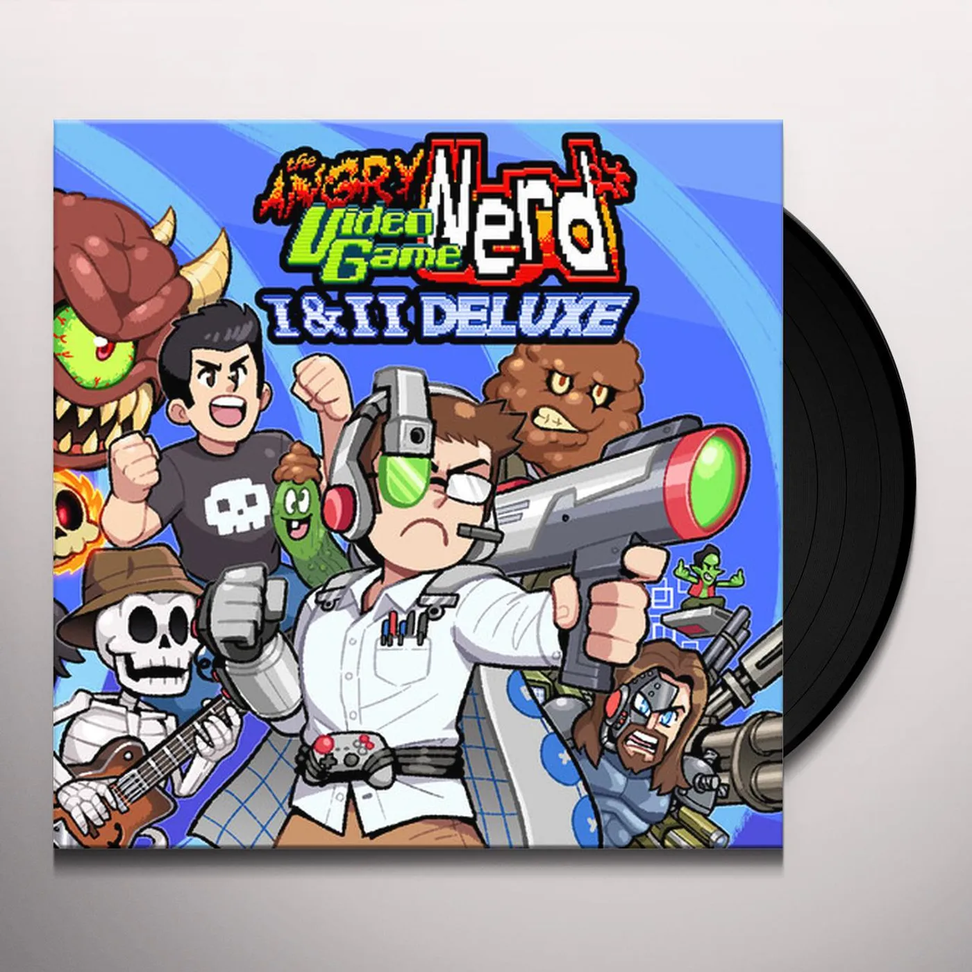 Sam Beddoes AVGN 1+2 DELUXE 1+2 (ORIGINAL VIDEO GAME SOUNDTRACK) (3LP/CLEAR VINYL) Vinyl Record