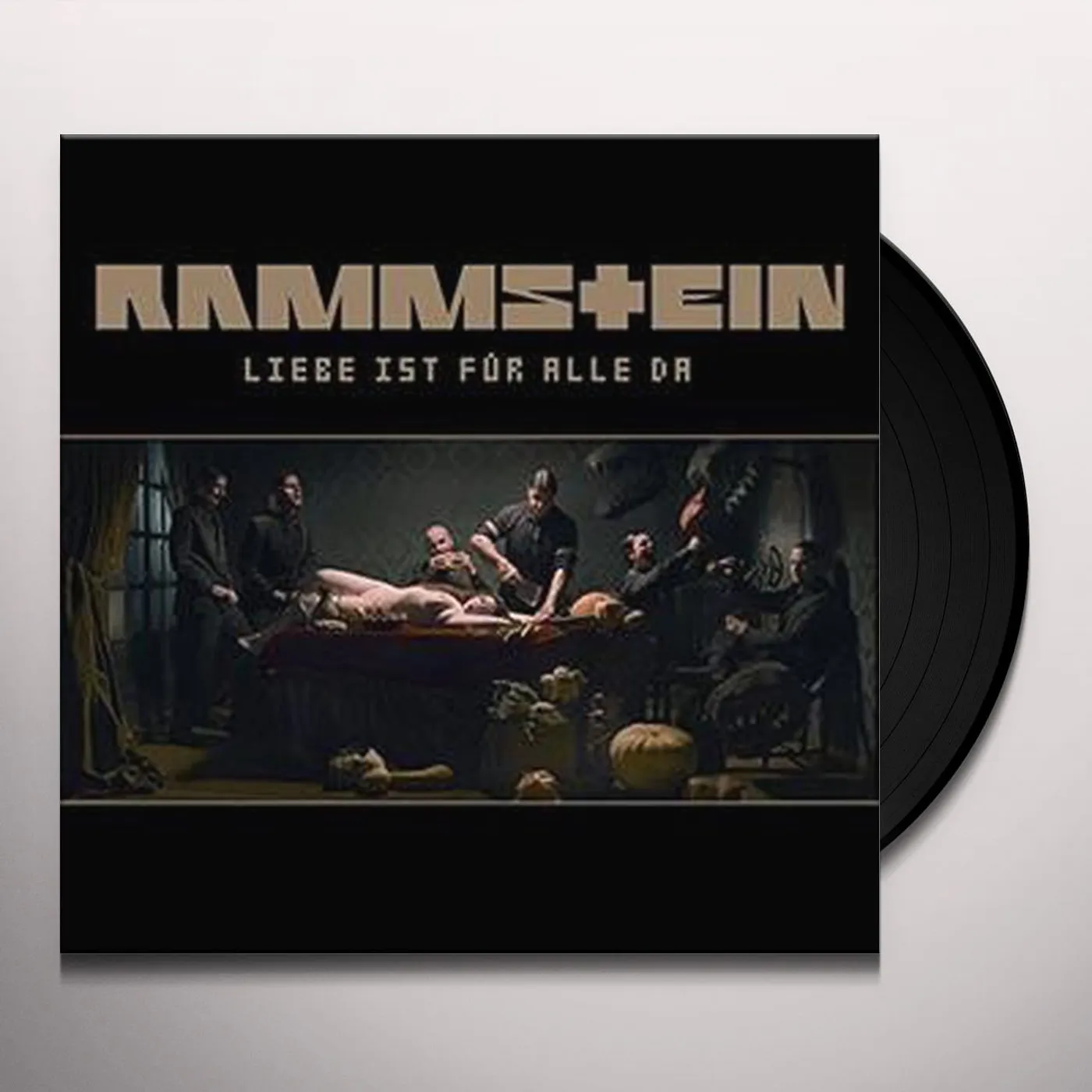 Rammstein LIEBE IST FUR ALLE DA Vinyl Record