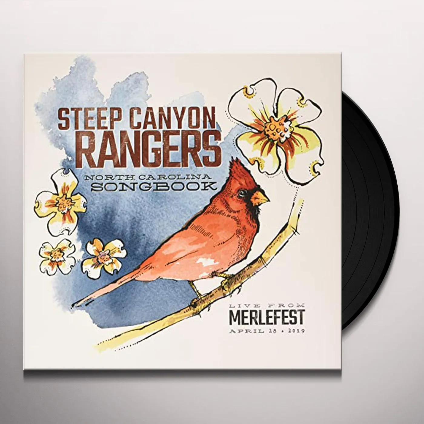 Steep Canyon Rangers NORTH CAROLINA SONGBOOK (TRI-COLOR VINYL/DL CARD) Vinyl Record