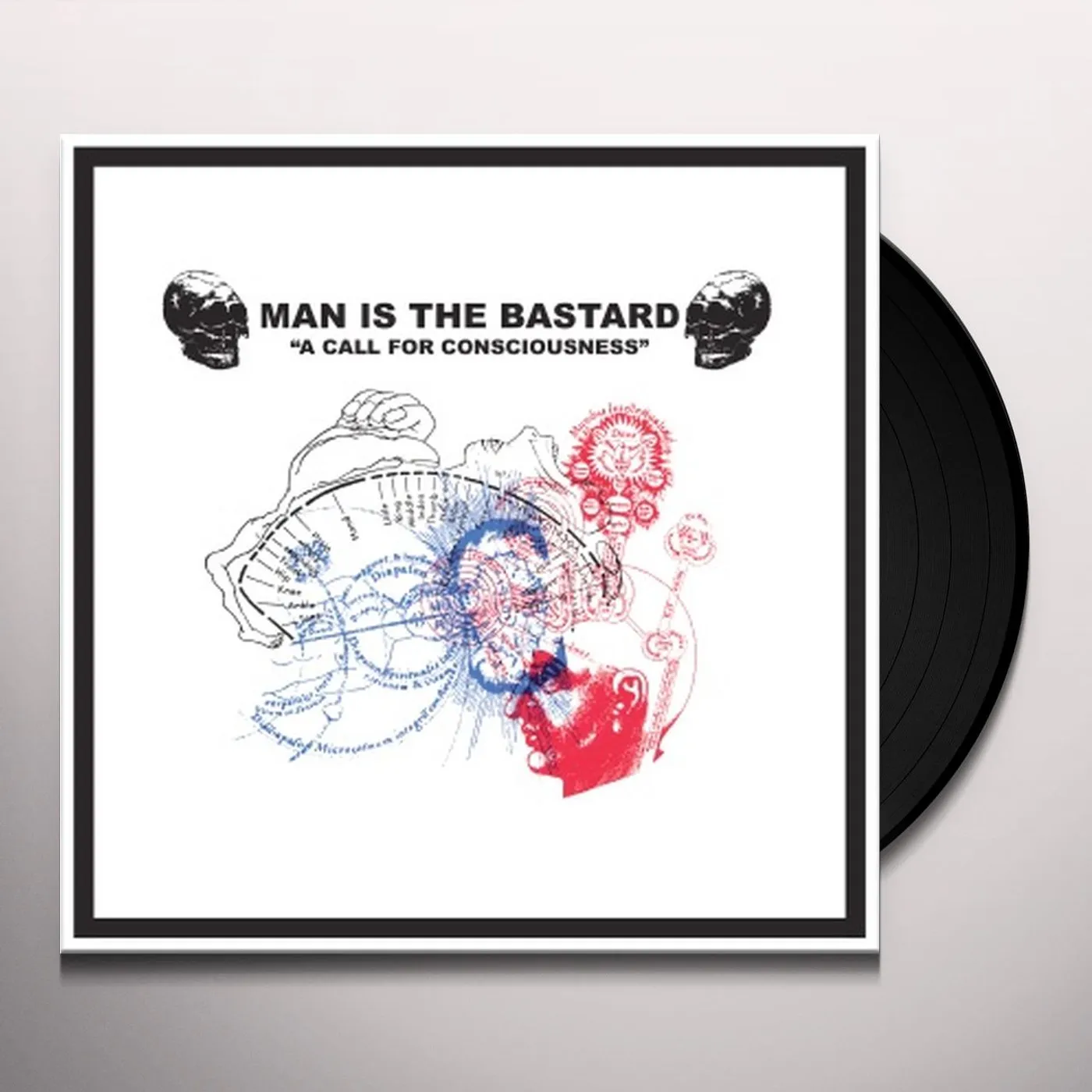 Man Is The Bastard OUR EARTH'S BLOOD / A CALL FOR CONSCIOUSNESS Vinyl Record