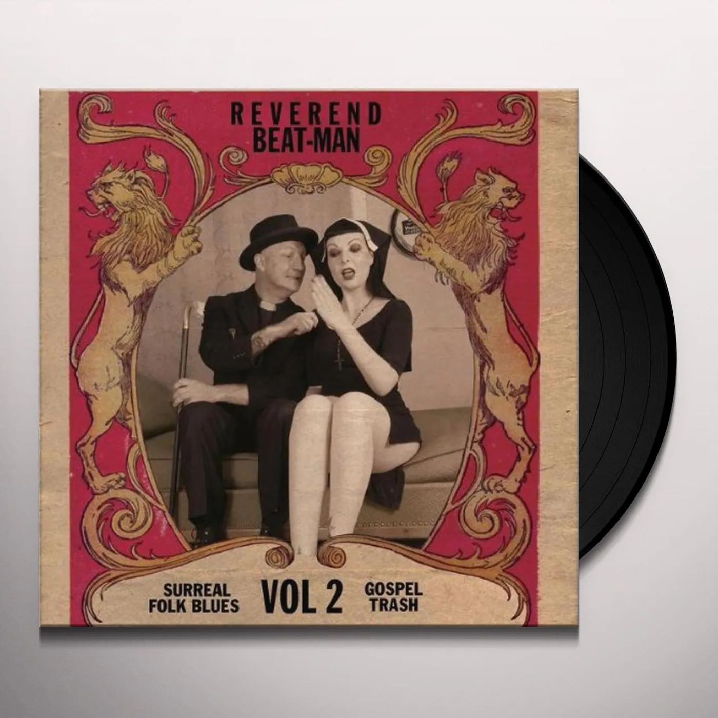 Reverend Beat-Man SURREAL FOLK BLUES GOSPEL TRASH 2 Vinyl Record