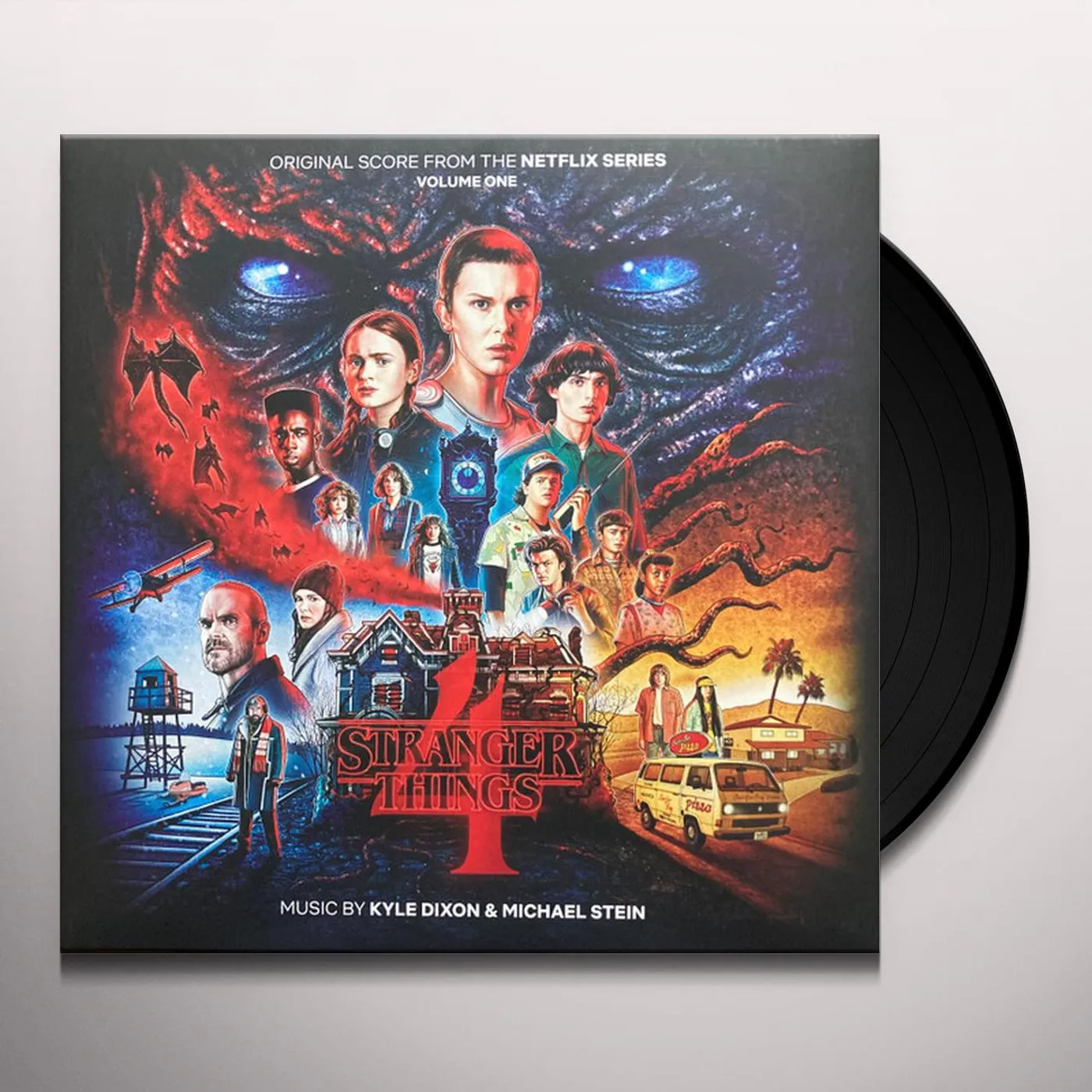 Kyle Dixon & Michael Stein STRANGER THINGS SEASON 4 VOLUME 1 (MAX'S BLUE WORLD/2LP) Vinyl Record