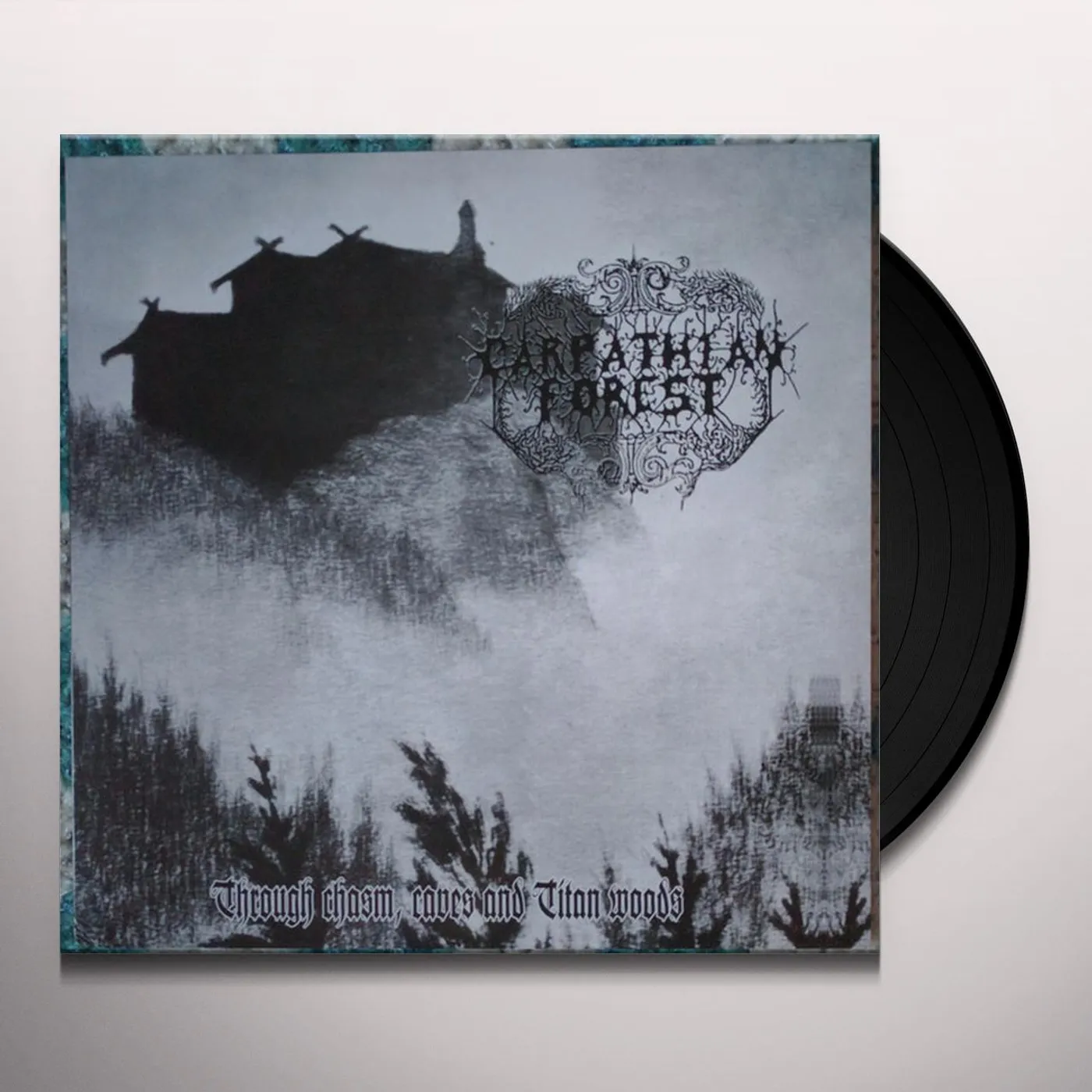 Carpathian Forest THROUGH CHASMS CAVES & TITAN WOODS Vinyl Record