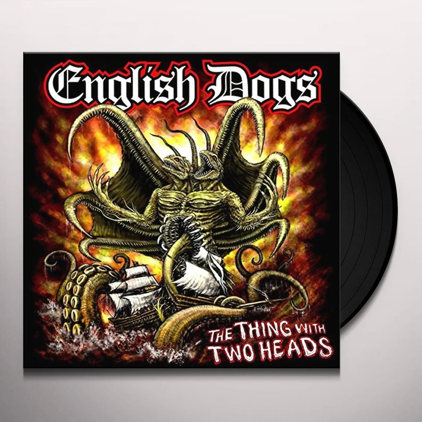 English Dogs THING WITH TWO HEADS Vinyl Record