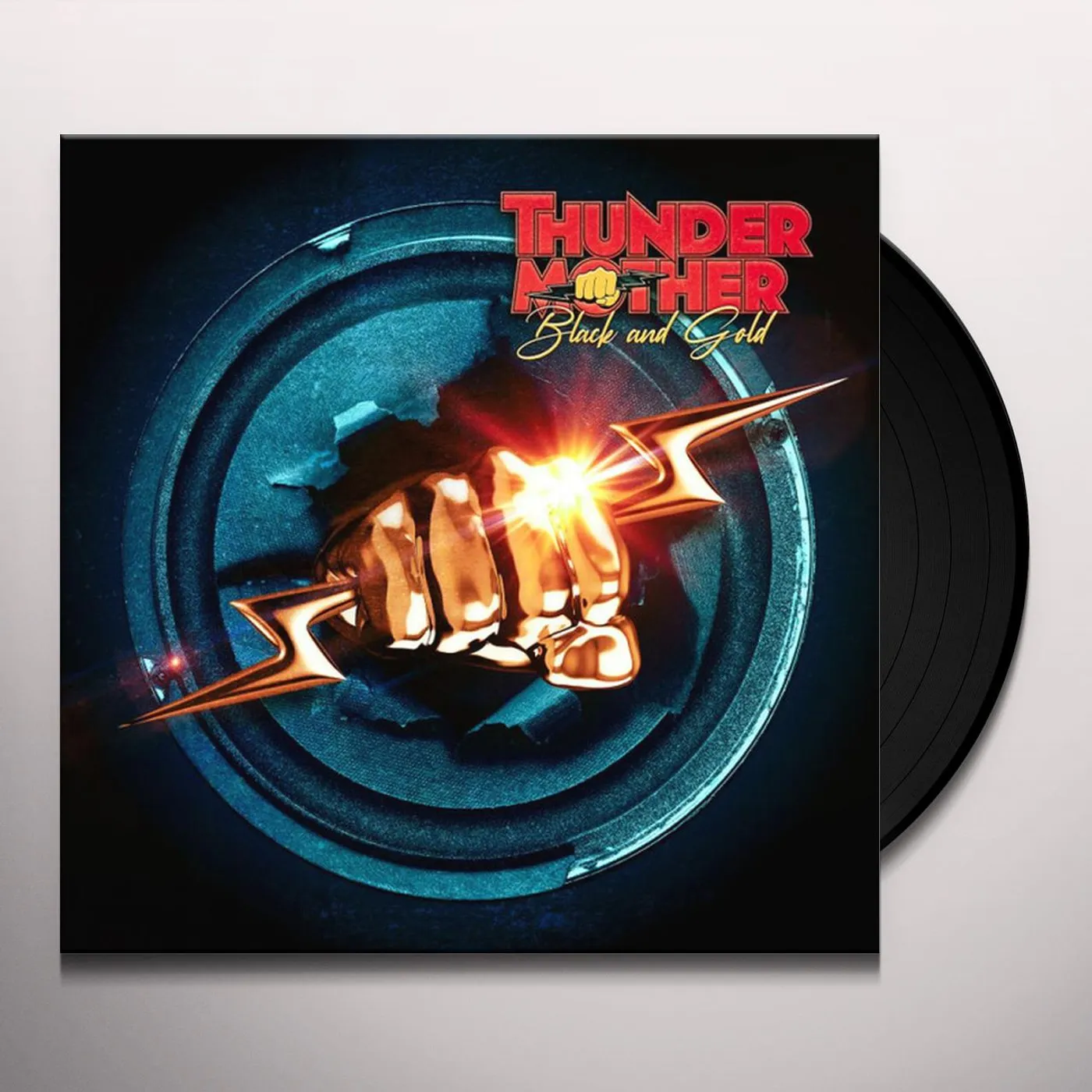 Thundermother BLACK & GOLD (CLEAR YELLOW VINYL) Vinyl Record