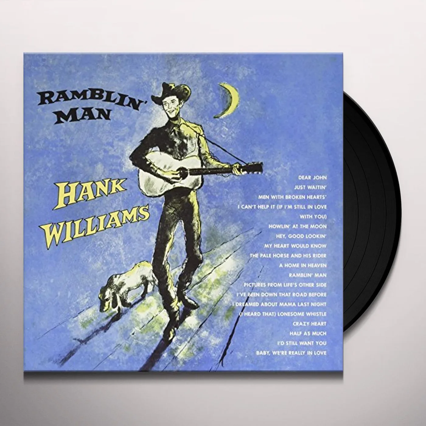 Hank Williams RAMBLIN MAN Vinyl Record